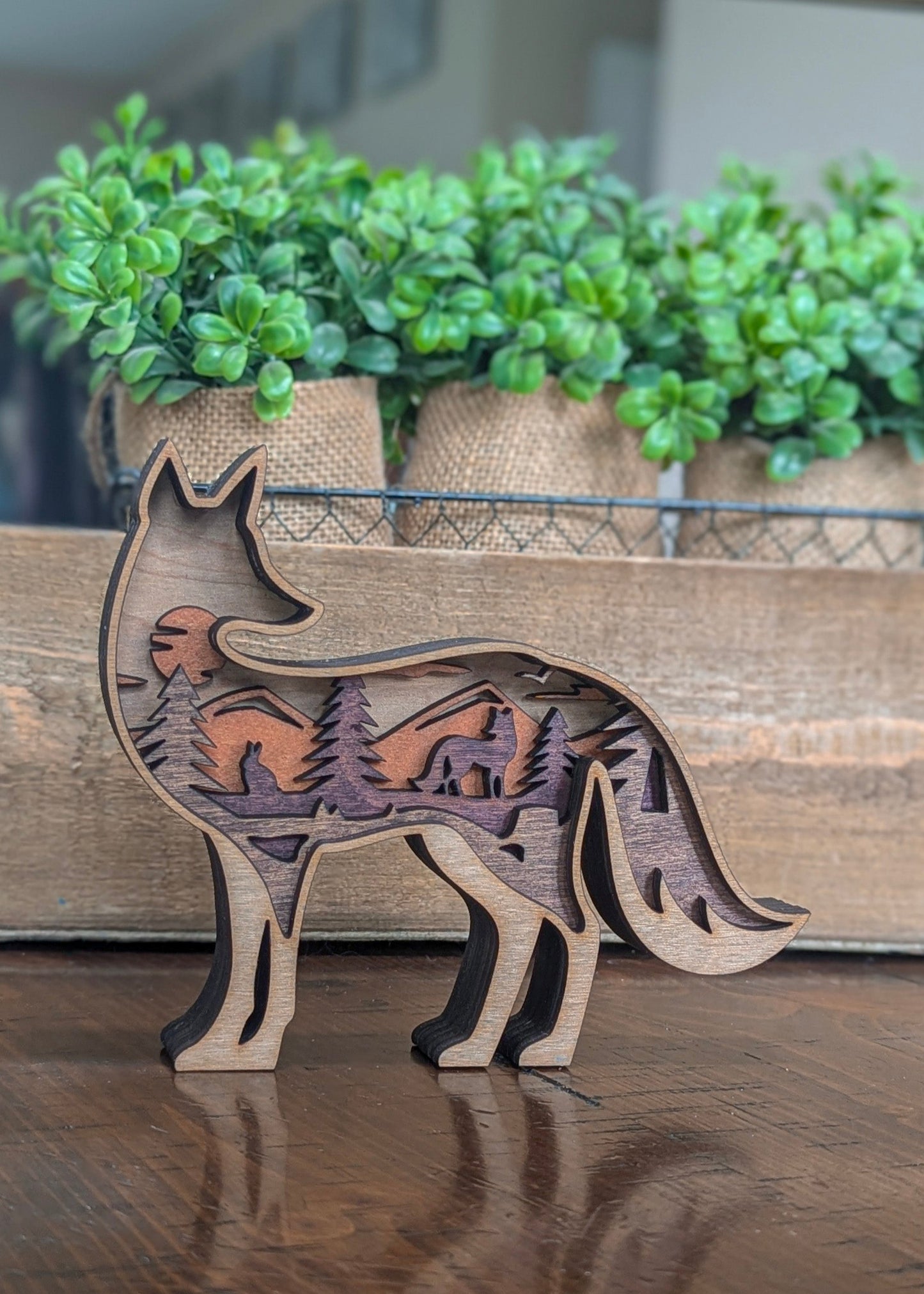 3D Layered Fox Workshop Project