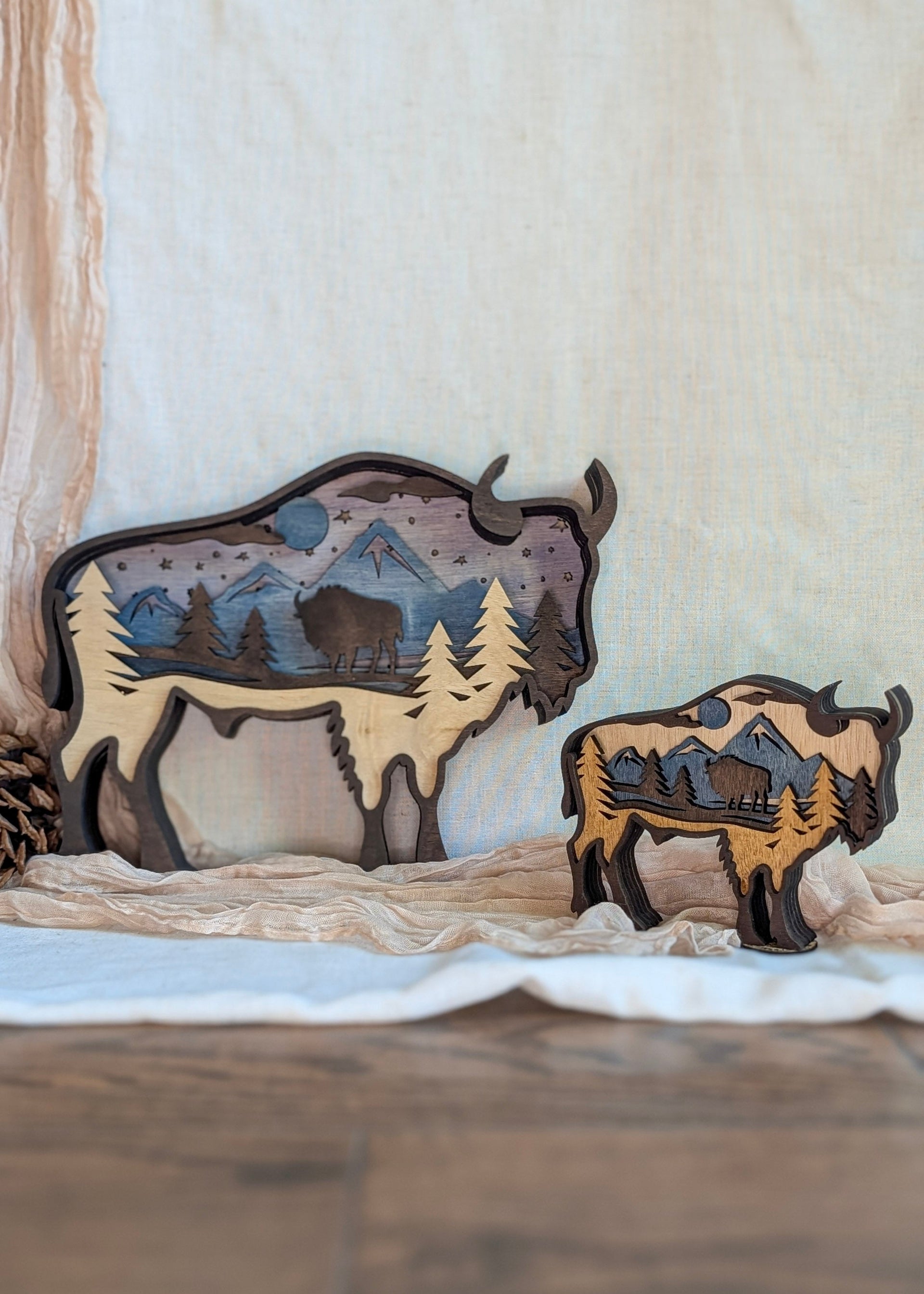 Image of Lighted Hiking Boot Displayed on Mantle