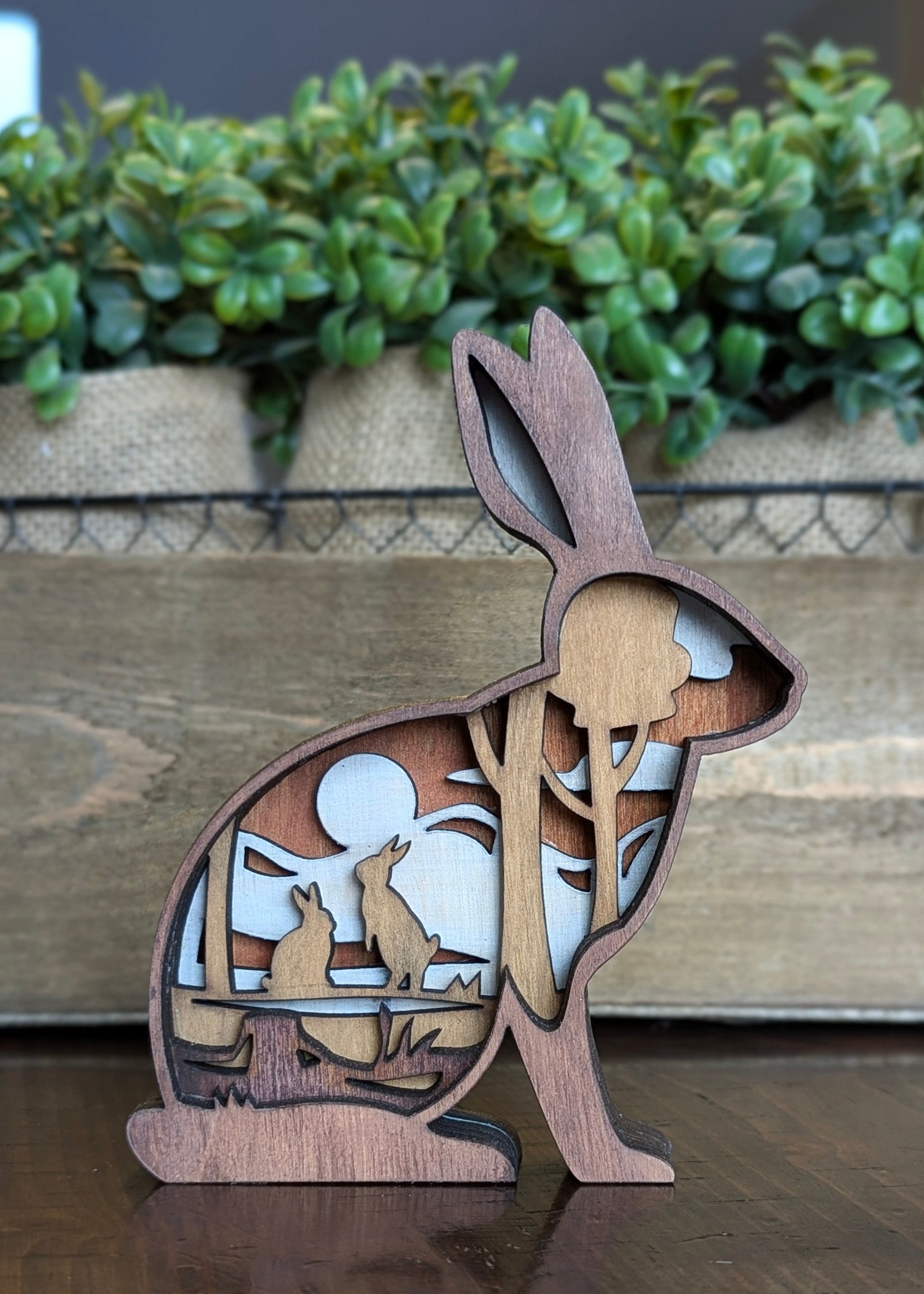 3D Layered Bunny Workshop Project
