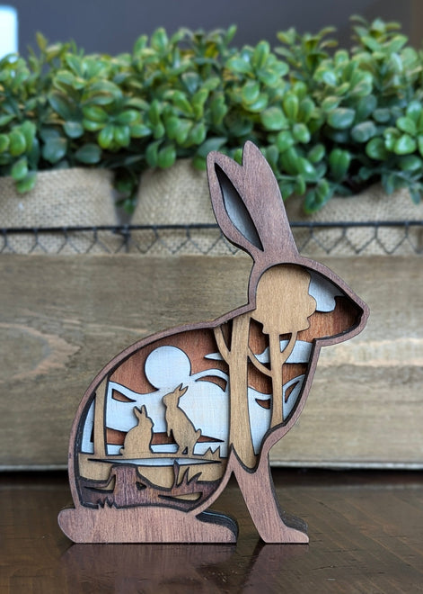 3D Layered Bunny Workshop Project