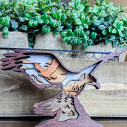 3D Layered Eagle Shelf Sitter Workshop Project