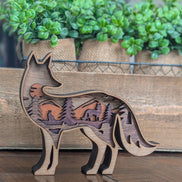 3D Layered Fox Workshop Project