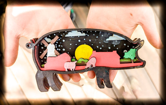 3D Layered Pig - Workshop Project