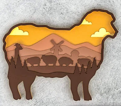 3D Layered Sheep Workshop Project