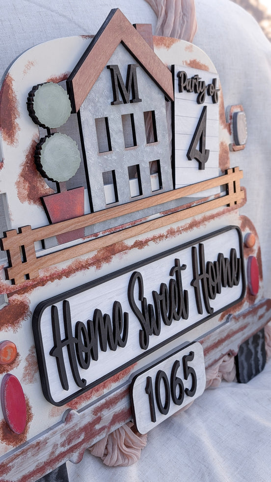 "Home Sweet Home" Add-On for Interchangeable Farm Truck