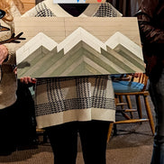 Completed Mosaic Mountain Workshop Project