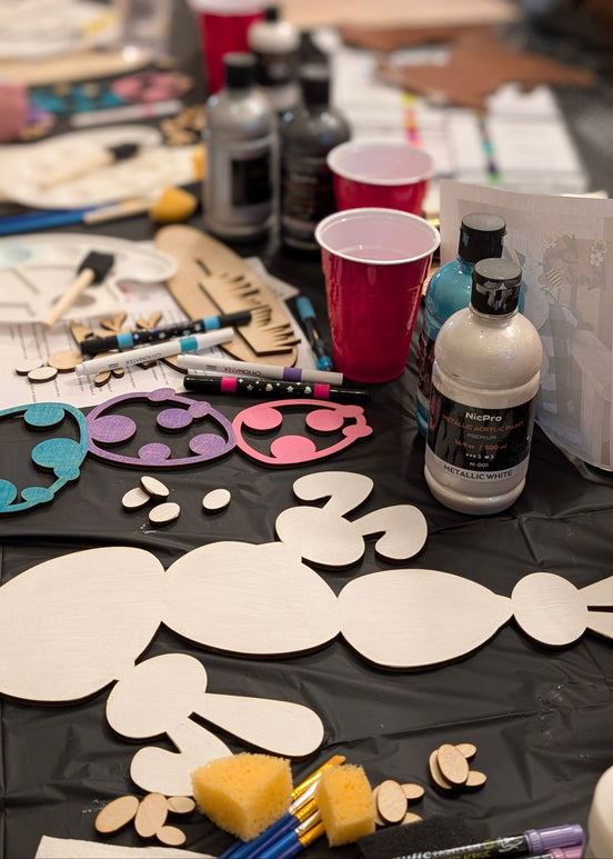 Easter Bunnies Workshop Project In Progress