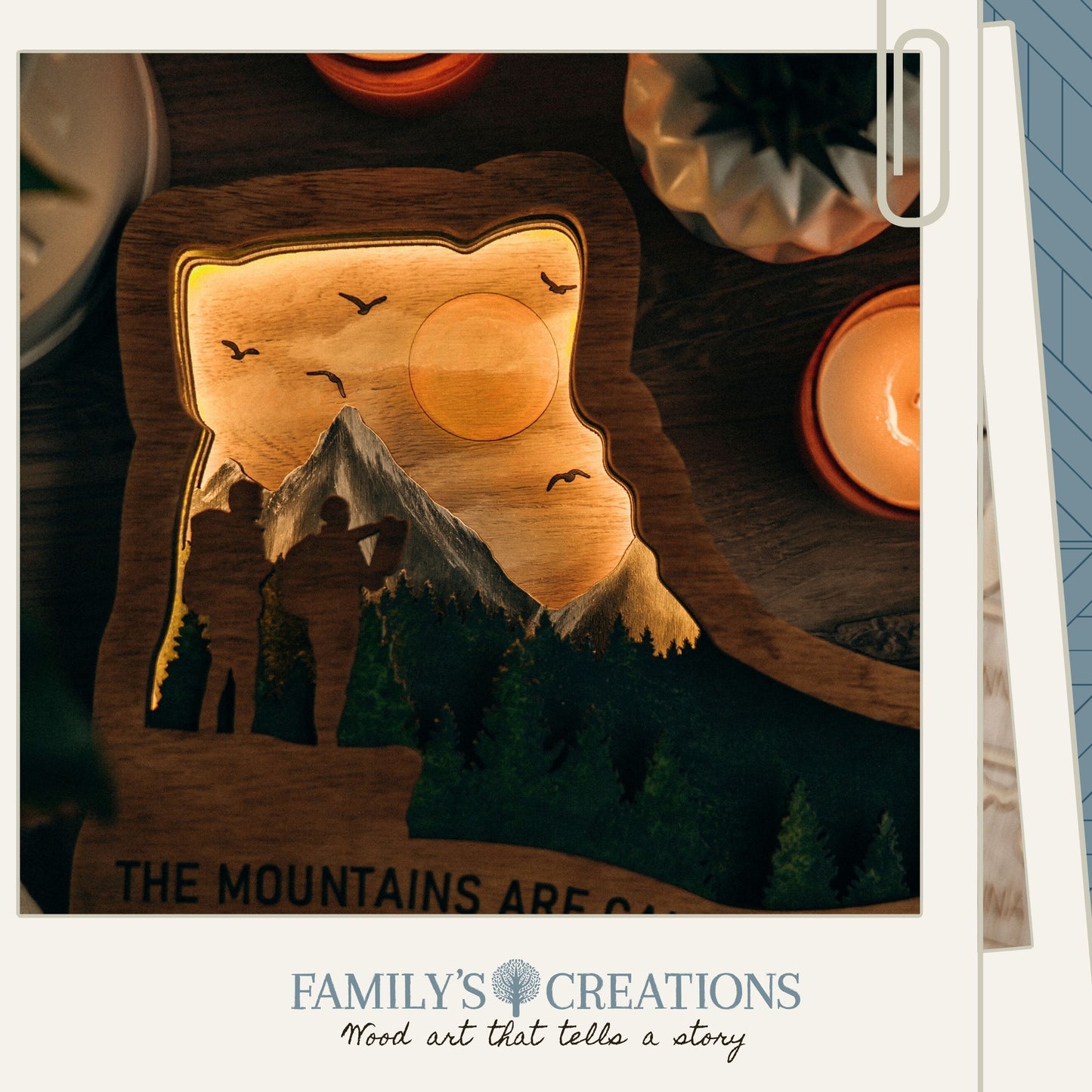 Trail Worn & Glowing – Layered Lighted Hiking Boot