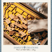 Storyline Series: Cowboy Legacy Wooden Travel Map – Handcrafted USA Wall Art (13