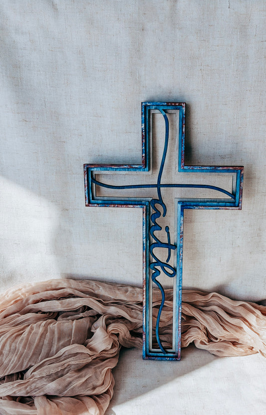 3 Layer Faith Workshop Cross