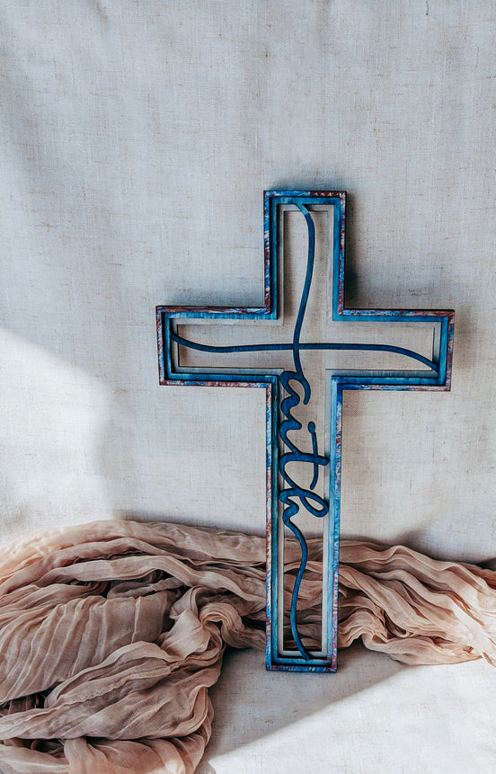 3 Layer Faith Workshop Cross