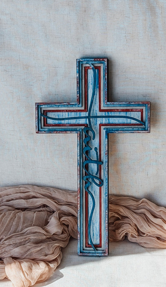 5 Layer Faith Workshop Cross