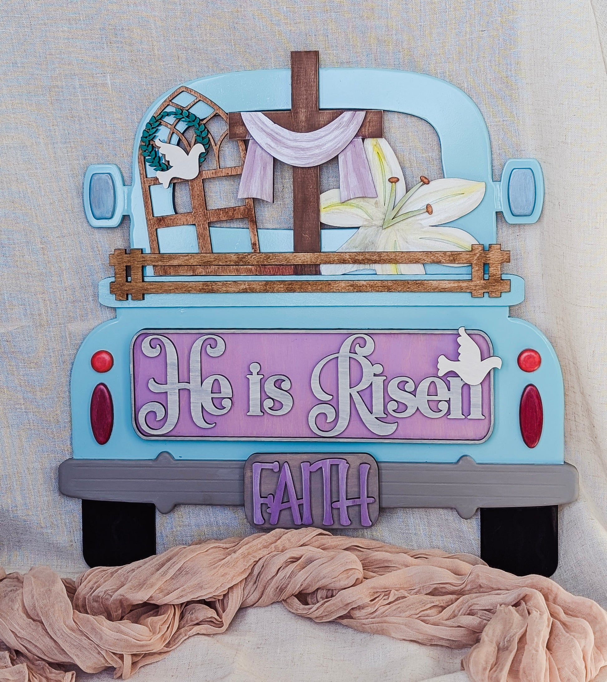 He is Risen Farm Truck Workshop Project