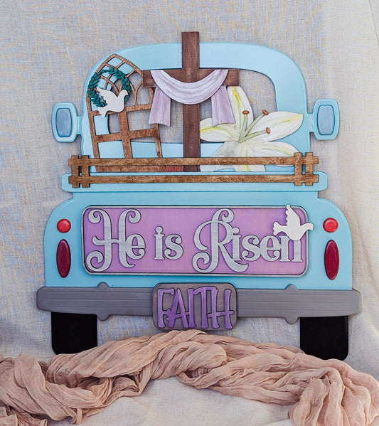 He is Risen Farm Truck Workshop Project