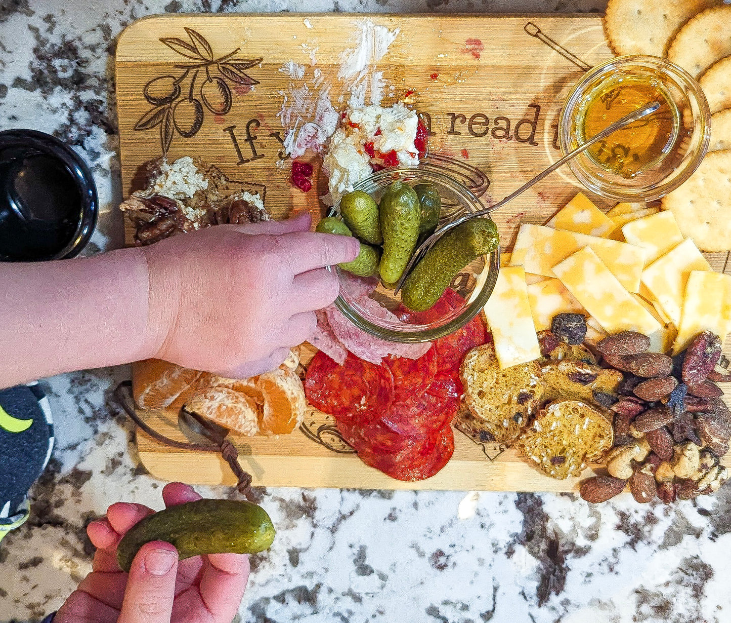 Personalized Charcuterie / Snack Cutting Board