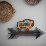 3D Layered Bison