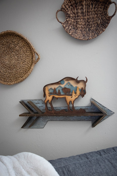 3D Layered Bison