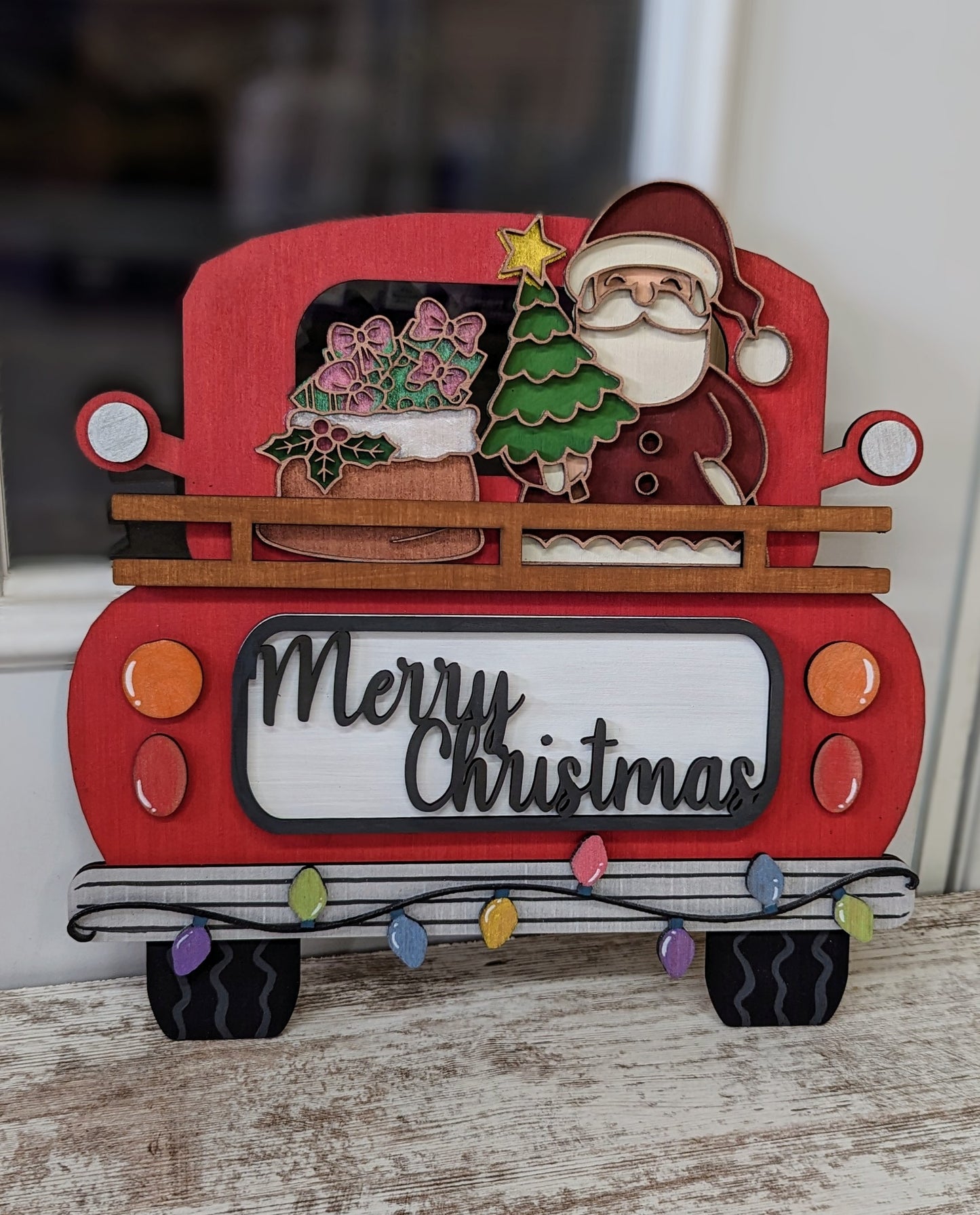 Farmhouse Santa Farm Truck