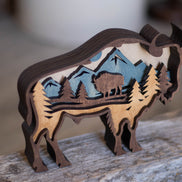 3D Layered Bison
