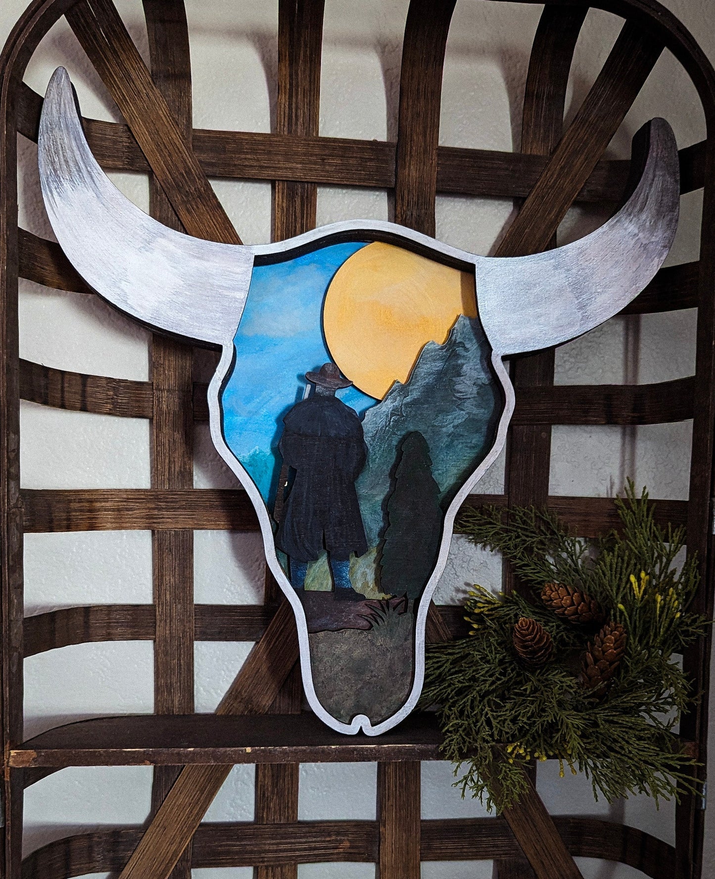 Mountain Scene Series - Steer Head - Workshop