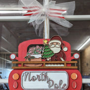 Farmhouse Santa Farm Truck
