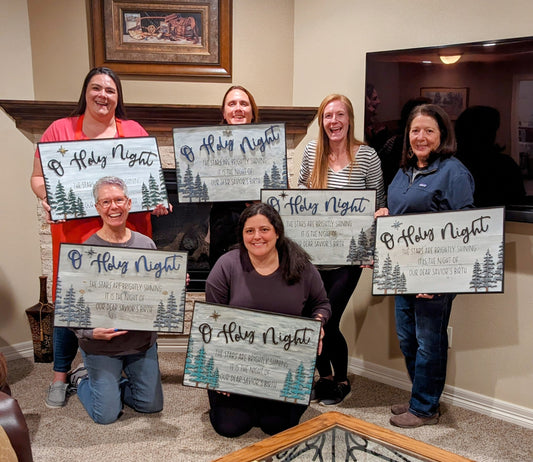 O Holy Night Private Workshop Finished Projects