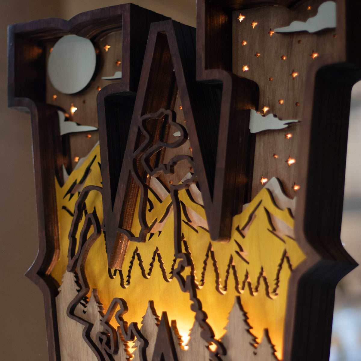 Wyoming Glory – Illuminated Wyoming Artwork