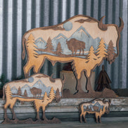 3D Layered Bison