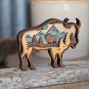 3D Layered Bison