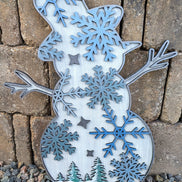 Snowflaked Snowman Workshop Project