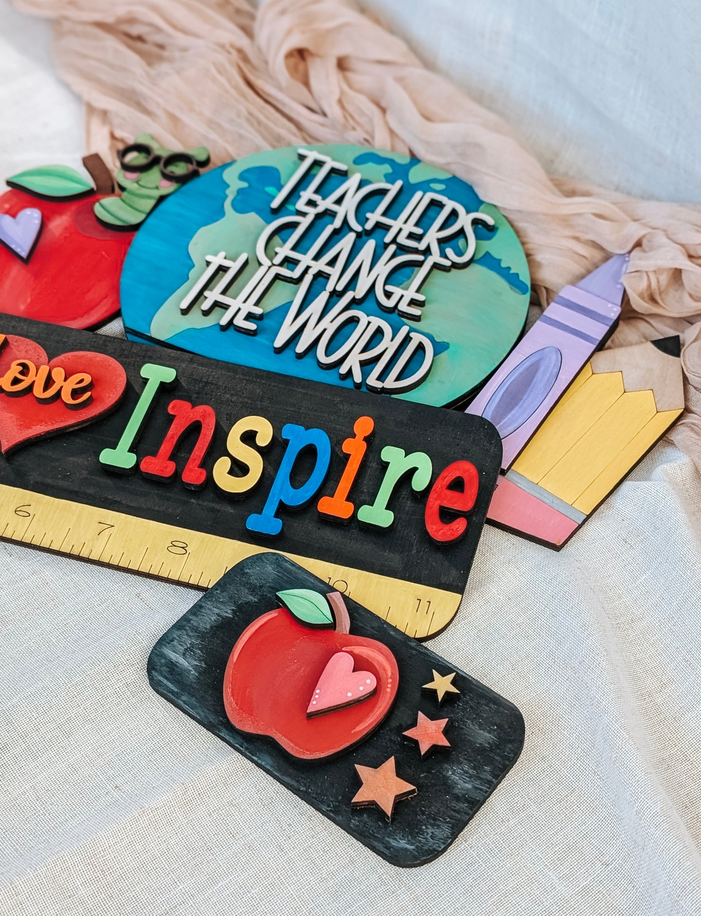 Teachers Change The World Interchangeable Farm Truck Add On Workshop Project Pieces 2